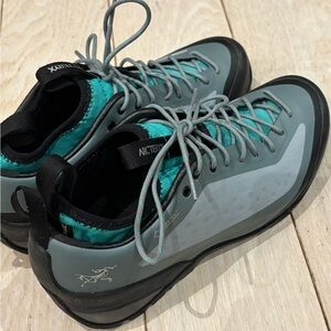 Arc'teryx Women's Teal and Gray Athletic Shoes